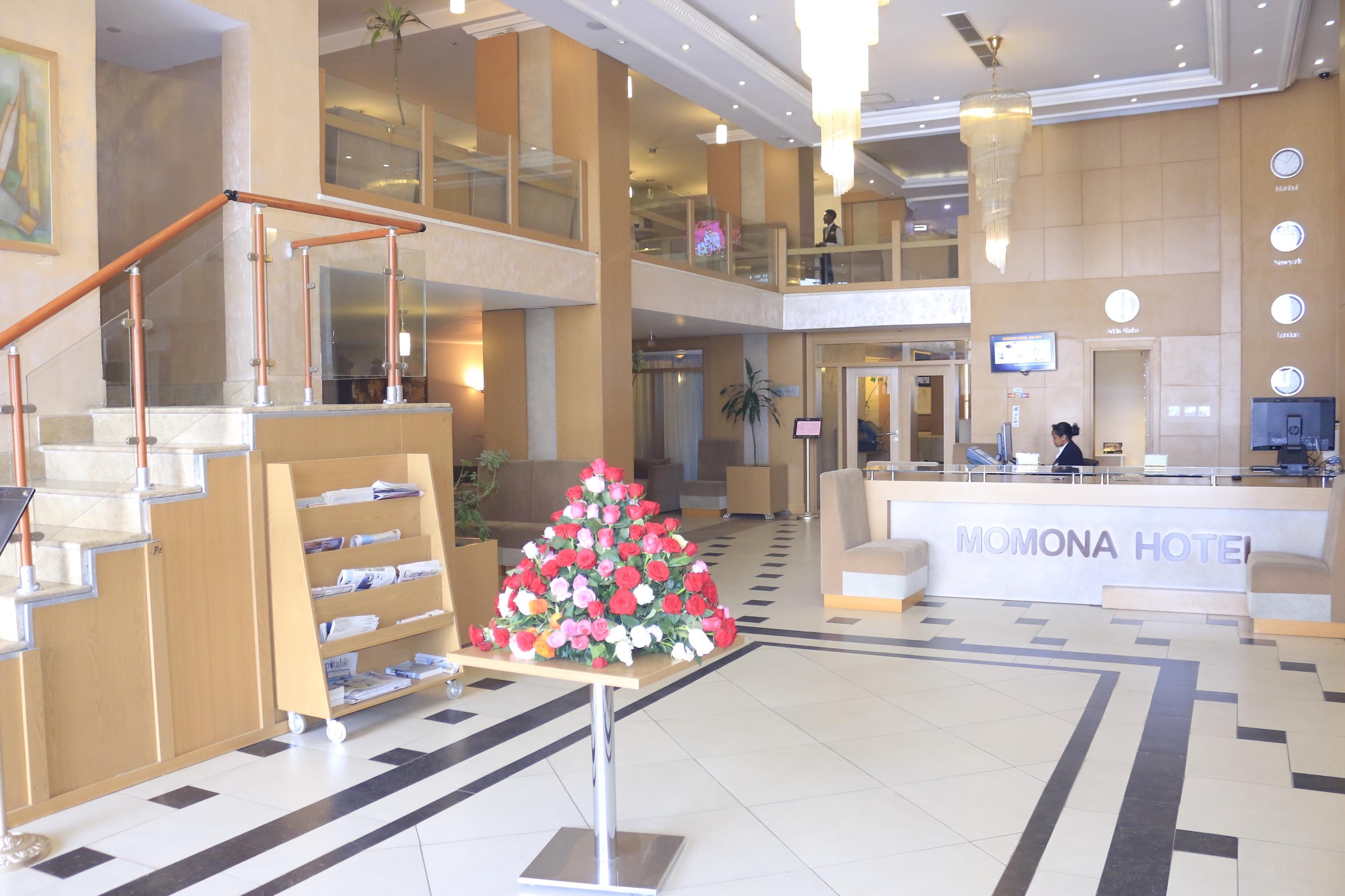 Momona Hotel Adis Abeba Exterior foto