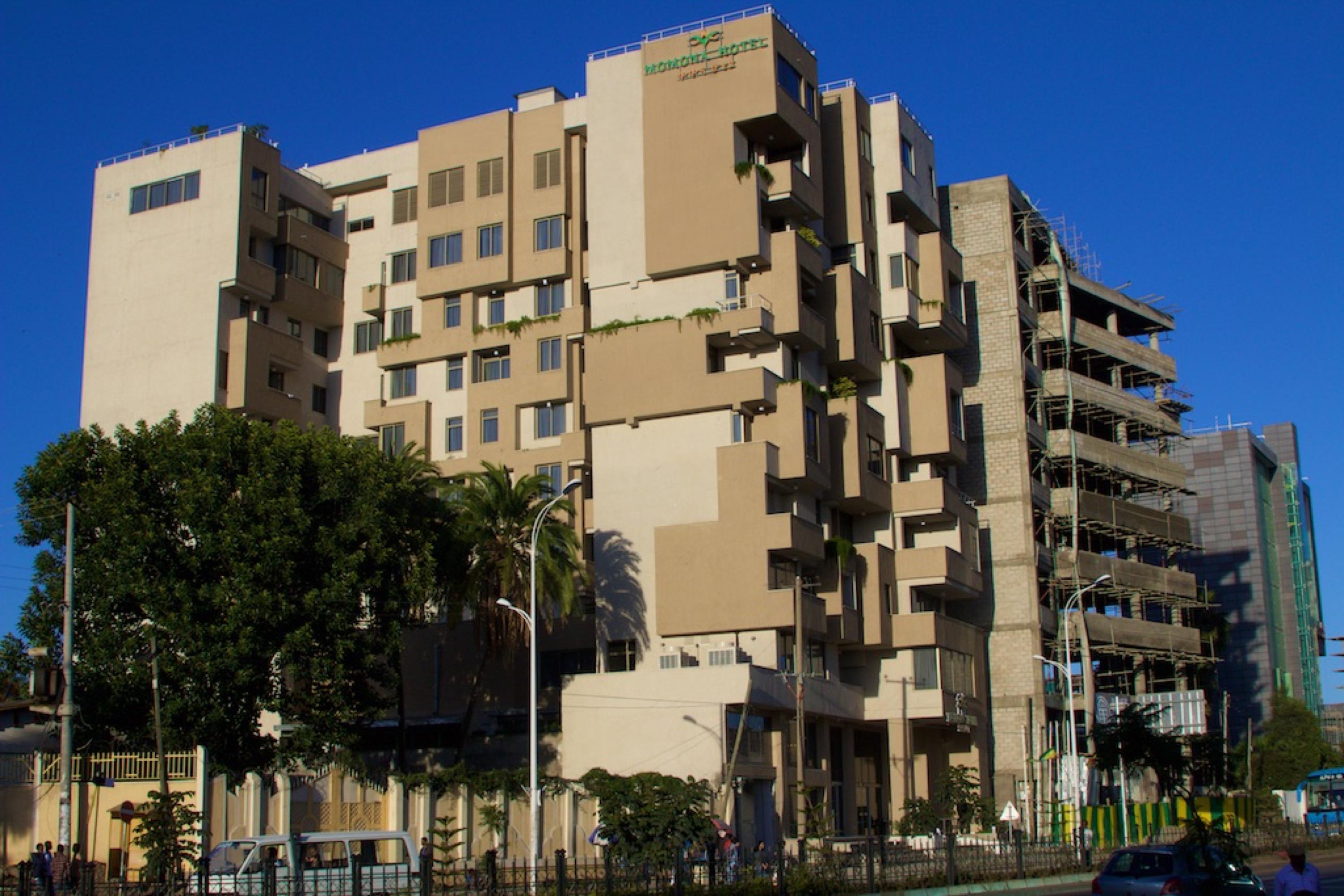 Momona Hotel Adis Abeba Exterior foto