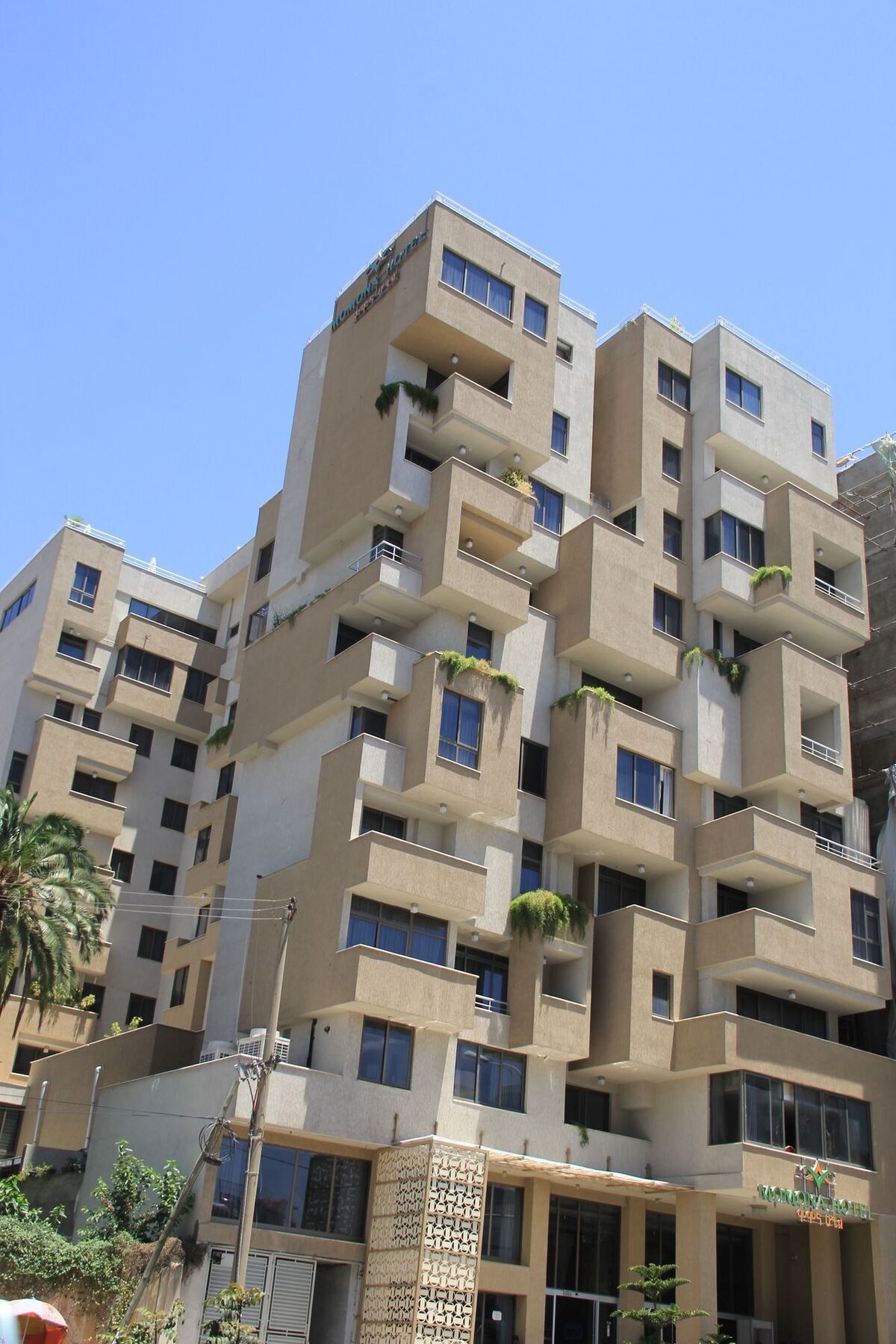 Momona Hotel Adis Abeba Exterior foto